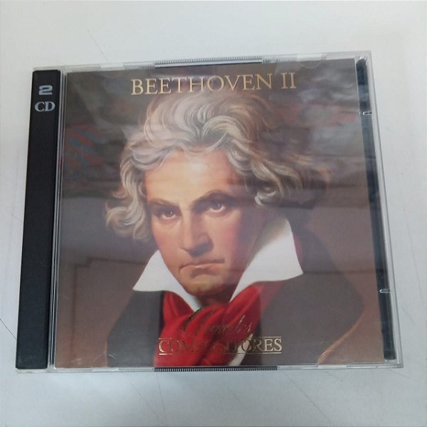 Cd Beethoven 2 - Grandes Compositores - 2 Cds Interprete Ludwig Van Bethoven (1981) [usado]