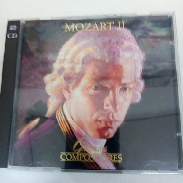 Cd Mozart 2 - Grandes Compositores - 2 Cds Interprete Wolfgang Amadeus Mozart (1988) [usado]