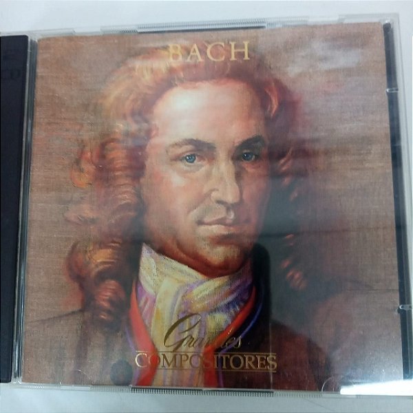Cd Bach - Grandes Compositores - 2 Cds Interprete Johann Sebastian Bach (1988) [usado]