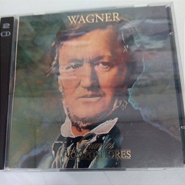 Cd Wagner - Grandes Compositores - 2 Cds Interprete Richard Wagner (1983) [usado]