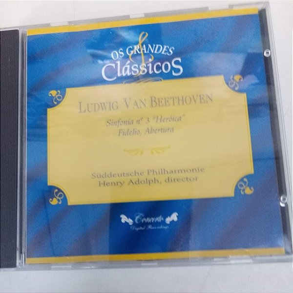Cd Ludwig Van Beethoven - os Grandes Clássicos Interprete Suddteutsche Philharmonic (1994) [usado]