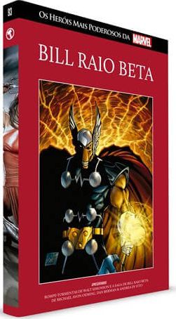 Gibi os Heróis Mais Poderosos da Marvel Nº 93 Autor Bill Raio Beta [usado]