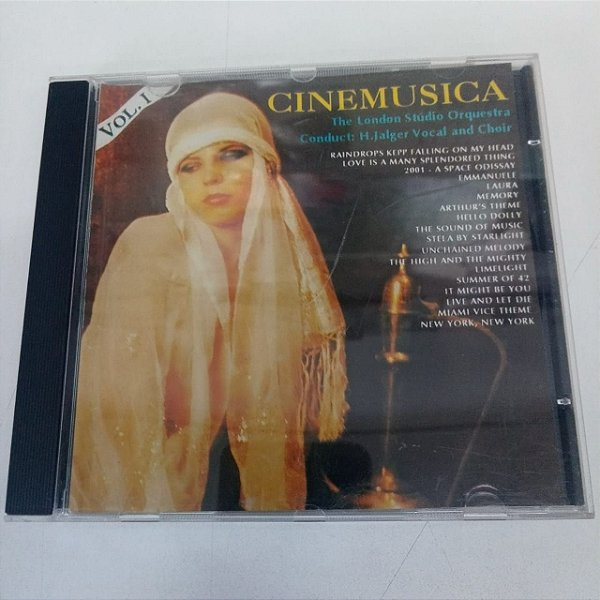 Cd Cine Musica Vol.1 - The London Stúdio Orquestra Interprete The London Stúdio Orquestra (1984) [usado]