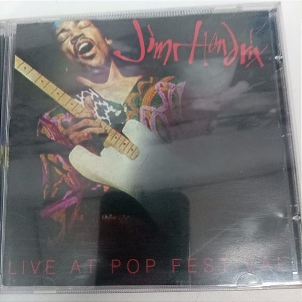Cd Jimi Hendrix - Live At Pop Festival Interprete Jimi Hendrix (2012) [usado]
