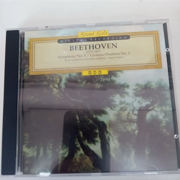 Cd Beethoven - Grand Gala Interprete Leonora Overture / Rádio Symphony Orchestra Ljubljana (1992) [usado]