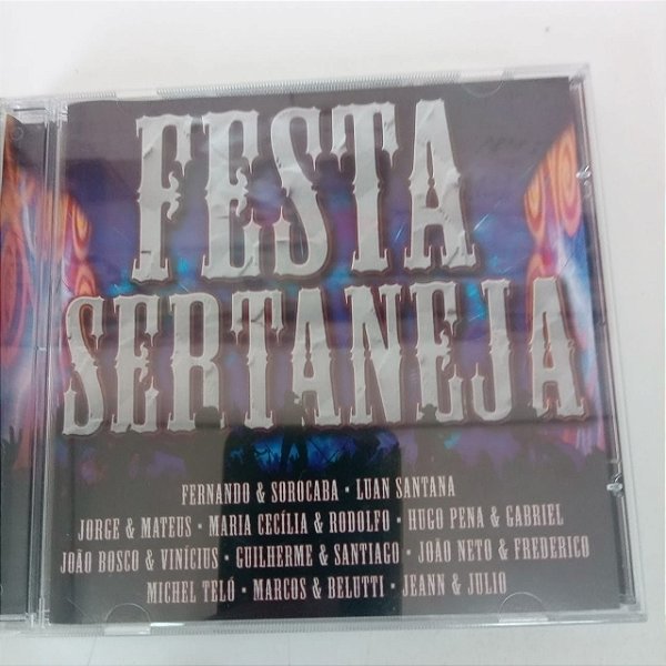 Cd Festa Sertaneja Interprete Varios Artistas (2010) [usado]