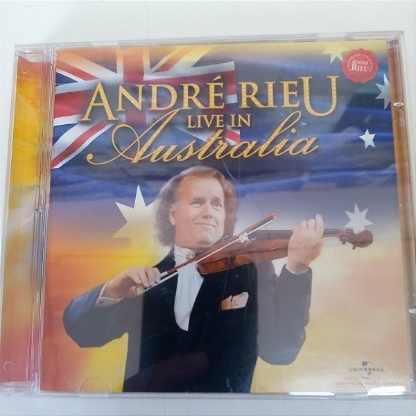 Cd André Rieu - Live In Austrália Interprete André Rieu (2009) [usado]