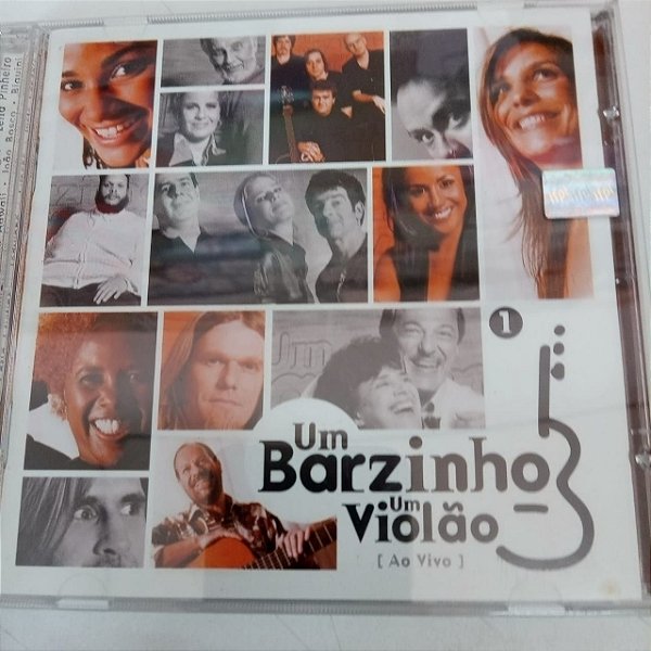 Cd um Barzinho um Violão ao Vivo Vol. 1 Interprete Varios Artistas (2001) [usado]