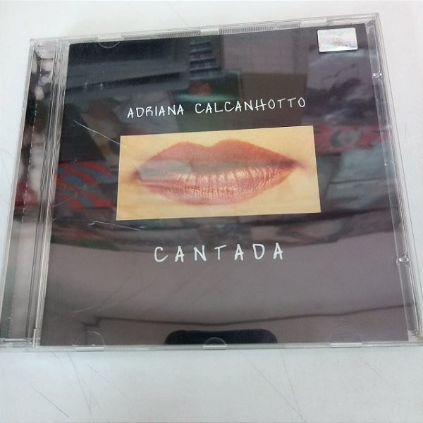 Cd Adriana Calcanhoto - Cantada Interprete Adriana Calcanhoto (2002) [usado]