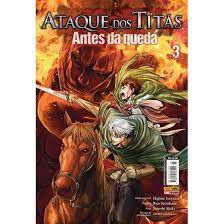 Gibi Ataque dos Titãs- Nº3 Autor Hajime Isayama (2014) [usado]