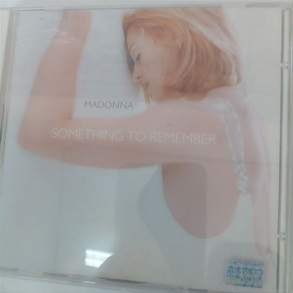Cd Madonna - Something To Remenber Interprete Madonna (1995) [usado]