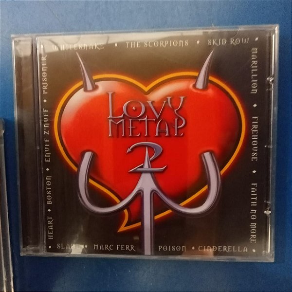 Cd Lovy Metal Interprete Varios Artistas (2002) [usado]