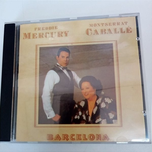 Cd Freddie Mercury e Montserrat Caballé - Barcelona Interprete Freddie Mercury e Montserrat Caballé (1995) [usado]