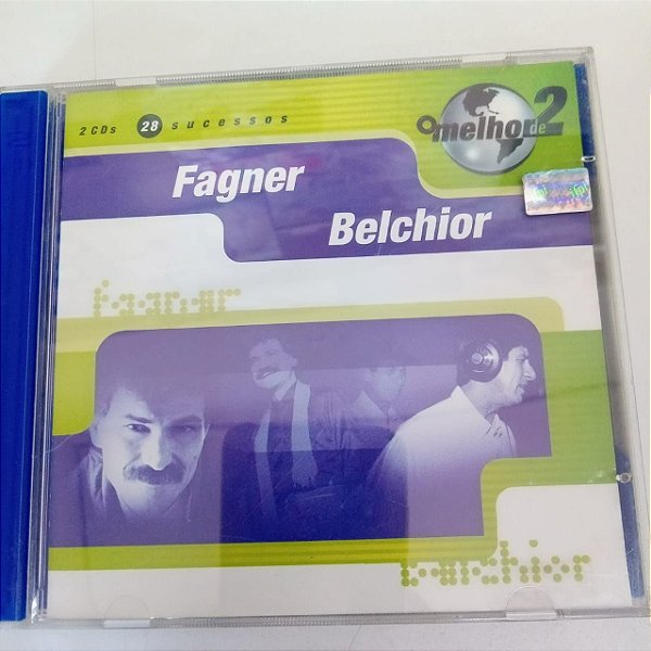 Cd Fagner e Belchior - 2 Cds 28 Sucesssos Interprete Fagner e Belchior (2000) [usado]