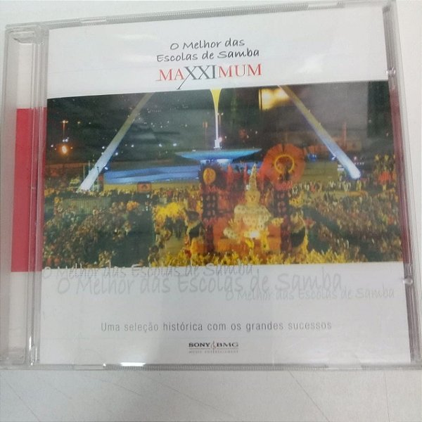 Cd o Melhor das Escolas de Samba - Maxximum Interprete Varipos Artistas [usado]