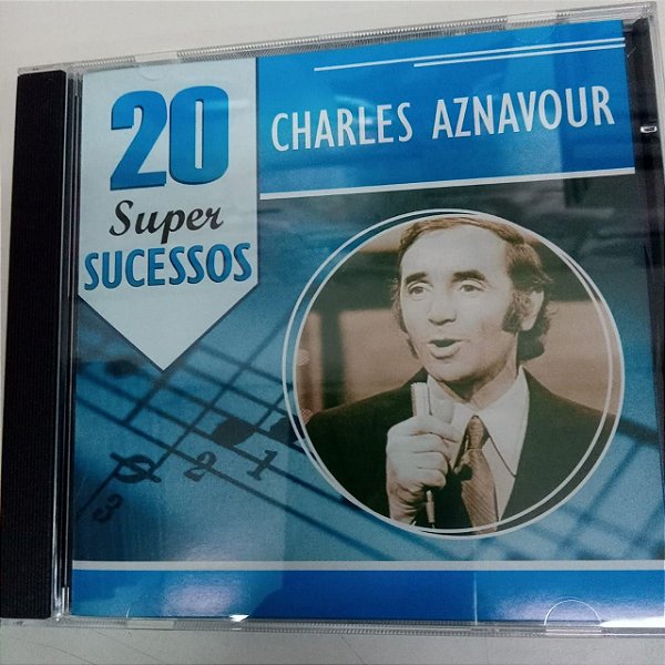 Cd Charles Aznavour - 20 Super Sucessos Interprete Charles Aznavour [usado]