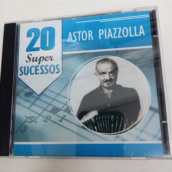 Cd Astor Piazzolla - 20 Super Sucessos Interprete Astor Piazzolla [usado]