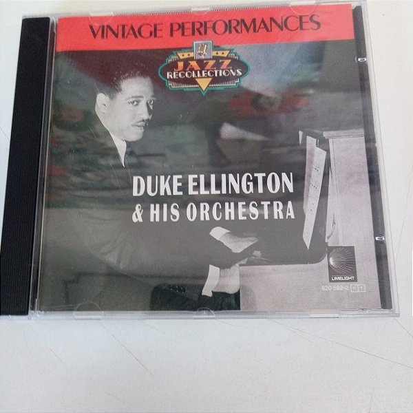 Cd Duke Ellington e His Orchestra Interprete Duke Ellington e His Orchestra (1989) [usado]