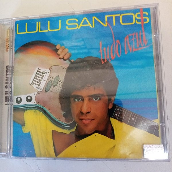 Cd Lulu Santos - Tudo Azul Interprete Lulu Santos (2001) [usado]