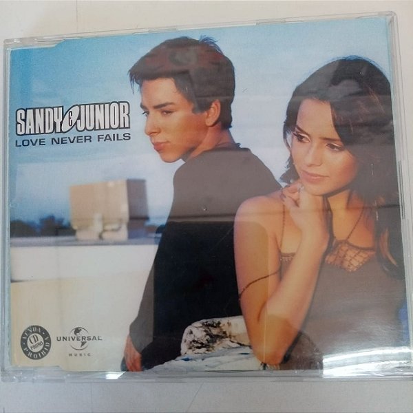 Cd Sandy e Junior - Love Never Fails Interprete Sandy e Junior (2002) [usado]