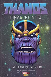 Gibi Thanos- Final Infinito Autor Jim Starlin e Ron Lim (2017) [usado]