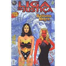 Gibi Liga da Justiça- Mini-série em 2 Edições Autor Batismo Negro -parte 2 [usado]