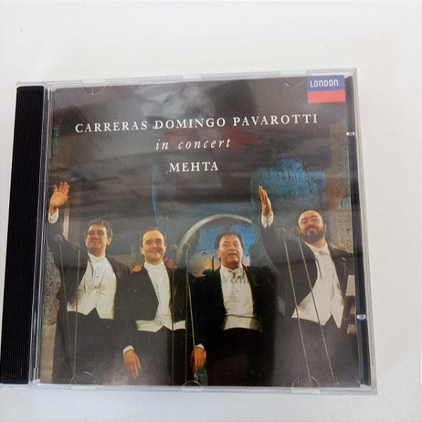 Cd Carreras , Domingo e Pavarotti In Concert Interprete Carreras, Domingo e Pavarotti (1990) [usado]