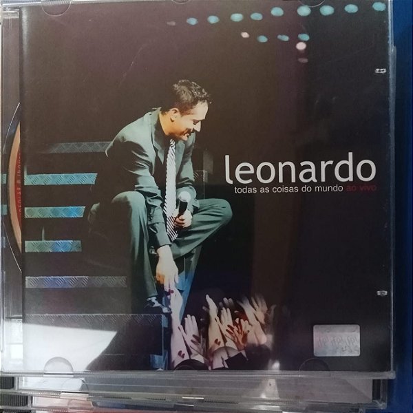 Cd Leonardo - Todas as Coisas do Mundo ao Vivo Interprete Leonardo (2001) [usado]
