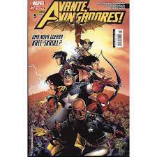 Gibi Avante Vingadores Nº 05 Autor Uma Nova Guerra Kree-skrull? (2007) [usado]