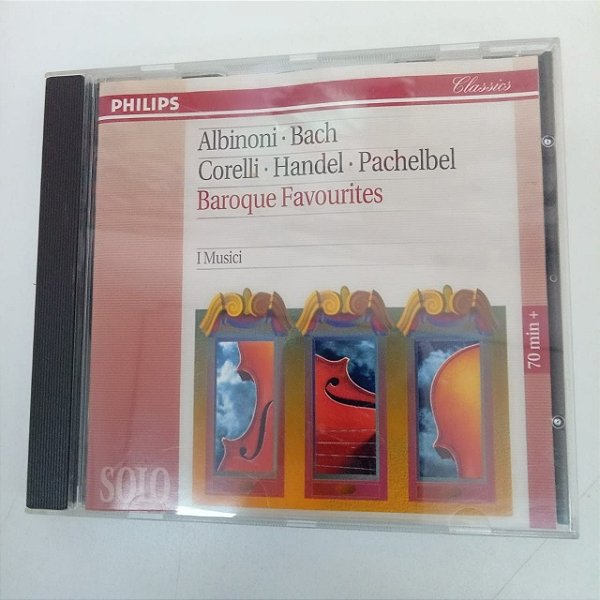 Cd Albinomi - Bach / Corelli /handel / Pachelbel Interprete Baroque Favourites (1994) [usado]