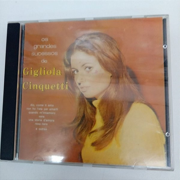 Cd os Grandes Sucessos de Gigliola Cinquetti Interprete Gigliola Cinquetti [usado]