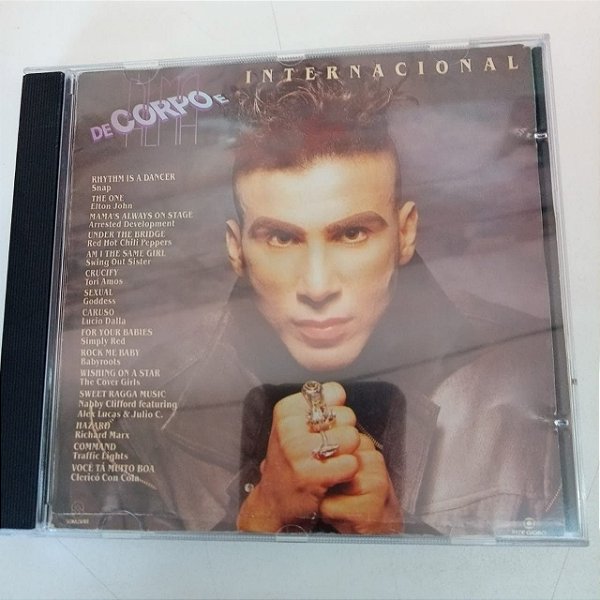 Cd de Corpo e Alma Internacional Interprete Varios Artistas (1992) [usado]