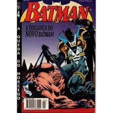 Gibi Batman Nº 4- a Queda do Morcego- Formatinho Autor a Vingança do Novo Batman! (1995) [usado]