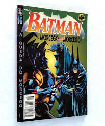 Gibi Batman Nº 16 - a Queda do Morcego - Formatinho Autor Morcego contra Morcego! (1996) [usado]