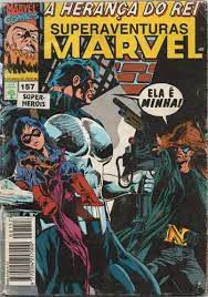 Gibi Superaventuras Marvel Nº 157 - Formatinho Autor a Herança do Rei! (1995) [usado]