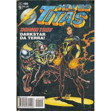 Gibi os Novos Titãs Nº 120 - Formatinho Autor Donna Troy - Darkstar da Terra! (1996) [usado]