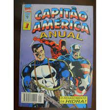 Gibi Capitão América Anul Nº1 Autor o Renascimento da Hidra! (1994) [usado]