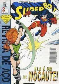 Gibi Superboy 1ª Série Nº 02 - Formatinho Autor Ela é um Nocaute (1995) [usado]