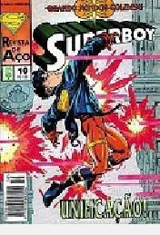 Gibi Superboy 1ª Série Nº 10 - Formatinho Autor Unificação! - Qunado Mundos Colidem! (1995) [usado]