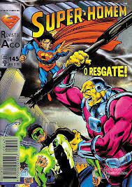 Gibi Super-homem Nº 145 - Formatinho Autor o Resgate! (1996) [usado]
