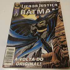 Gibi Liga da Justiça e Batman Nº 23 - Formatinho Autor a Volta do Original! - a Queda do Morcego (1996) [usado]