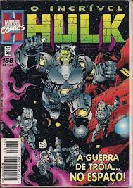 Gibi o Incrível Hulk Nº 158 Autor a Guerra de Tróia... no Espaço! (1996) [usado]