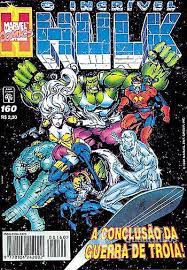 Gibi o Incrível Hulk Nº160 Autor a Conclusão da Guerra de Tróia! (1996) [usado]