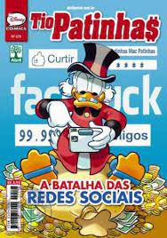 Gibi Tio Patinhas Nº578 Autor a Batalha das Redes Sociais [usado]