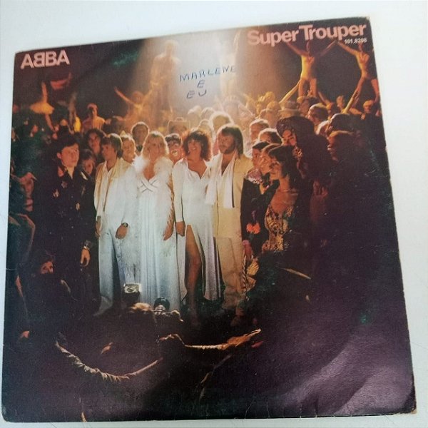 Disco de Vinil Abba - Super Trouper Interprete Abba (1980) [usado]