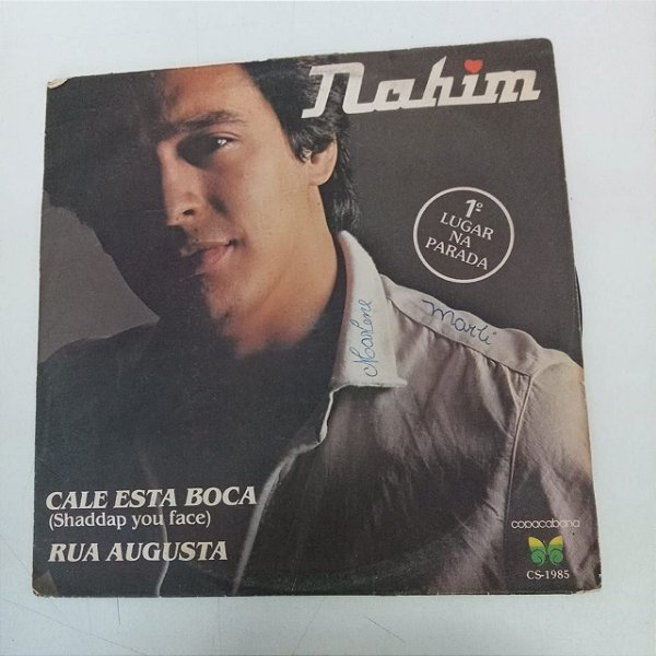 Disco de Vinil Nahim - 1981 - Disco Long Play Compacto Interprete Nahim (1981) [usado]