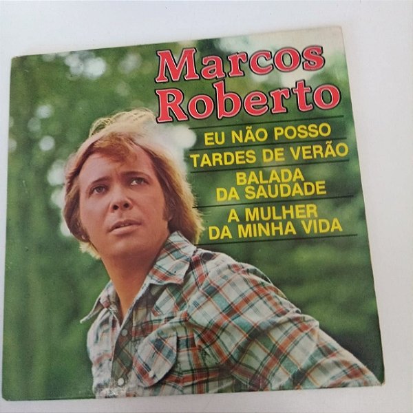 Disco de Vinil Marcos Roberto - 1978 - Disco Long Play Compacto Interprete Marcos Roberto (1978) [usado]