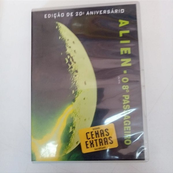 Dvd Alien - o Oitavo Passageiro /edição de Vigésimo Aniversario Editora Rodley Scott [usado]