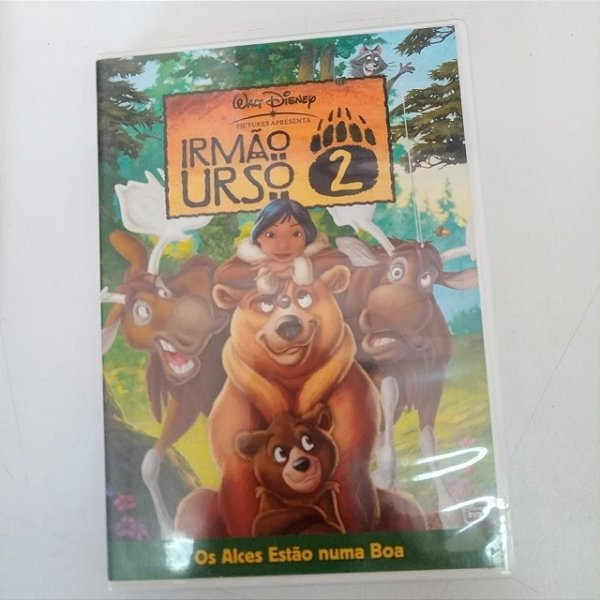 Dvd Irmão Urso 2 - os Alces Estão Numa Boa Editora Walt Disney [usado]
