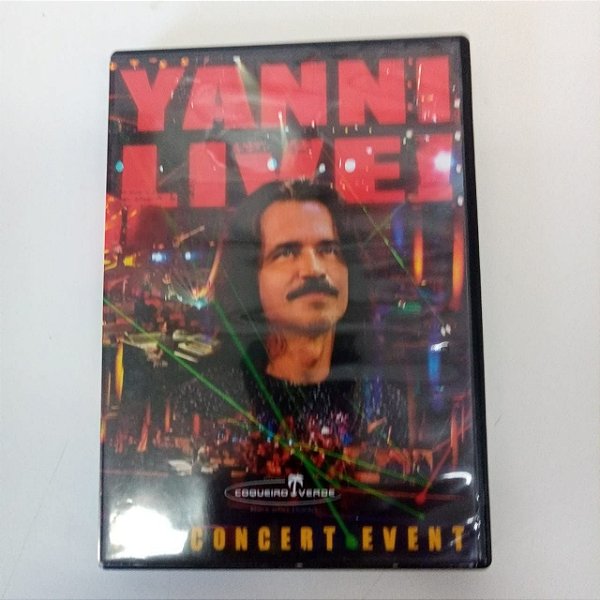 Dvd Yanni Live - The Concert Event Editora Jerry Mcreynolds [usado]
